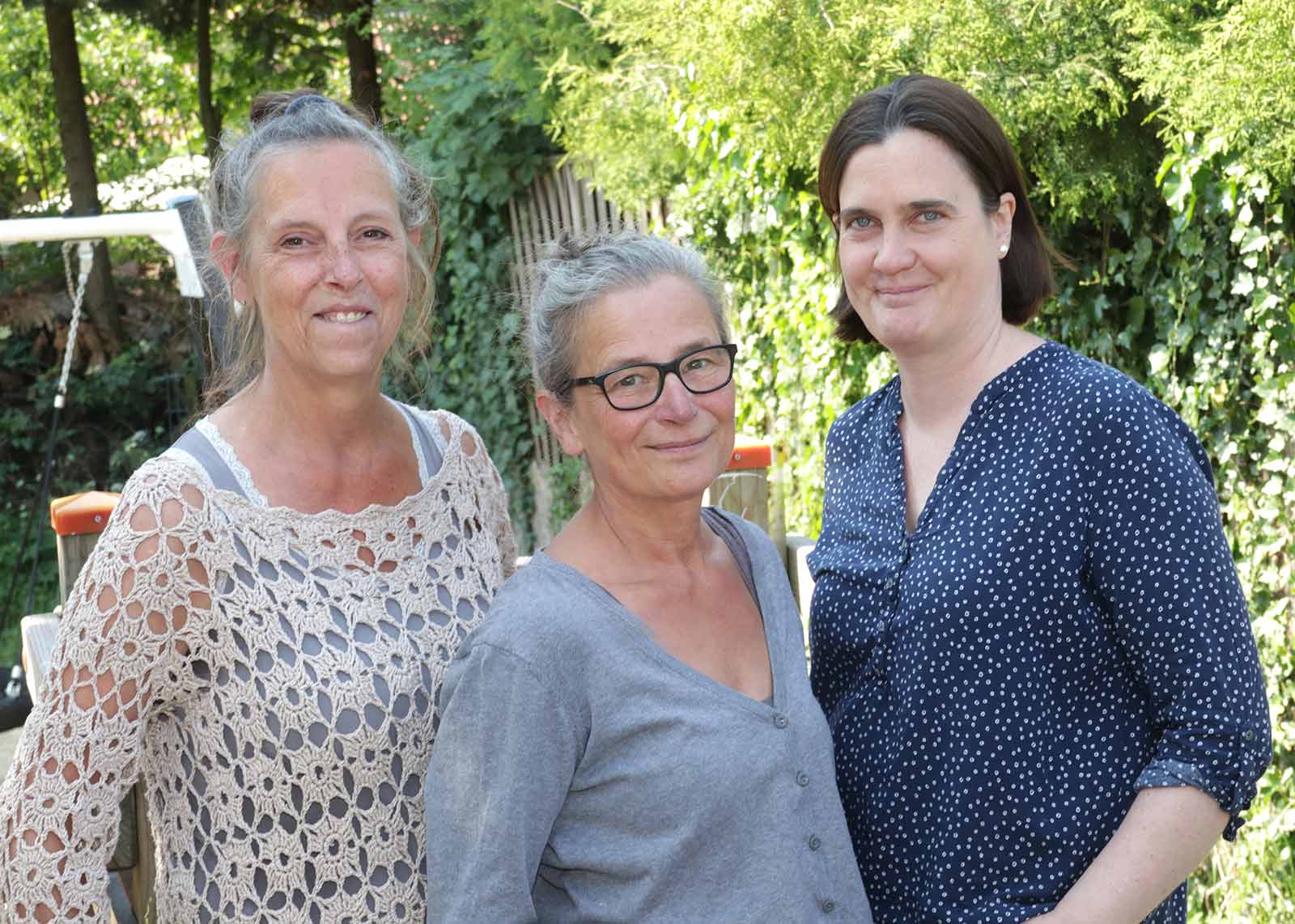 Unser Vorstandsteam: Bärbel Hanke, Barbara Rieping, Sonja Rotkamm